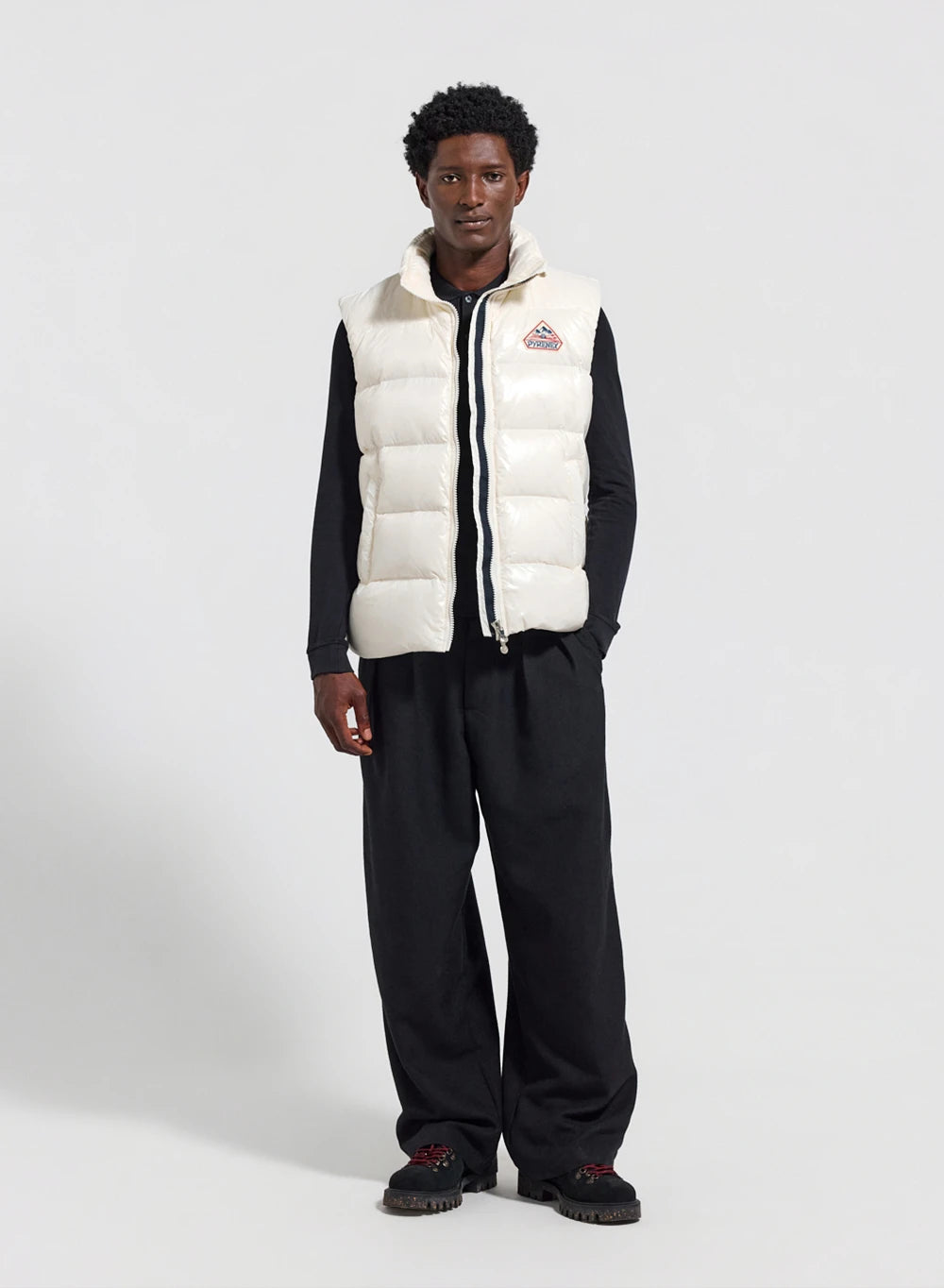 pyrenex-john-gilet-sans-manches-unisexe-blanc image 3
