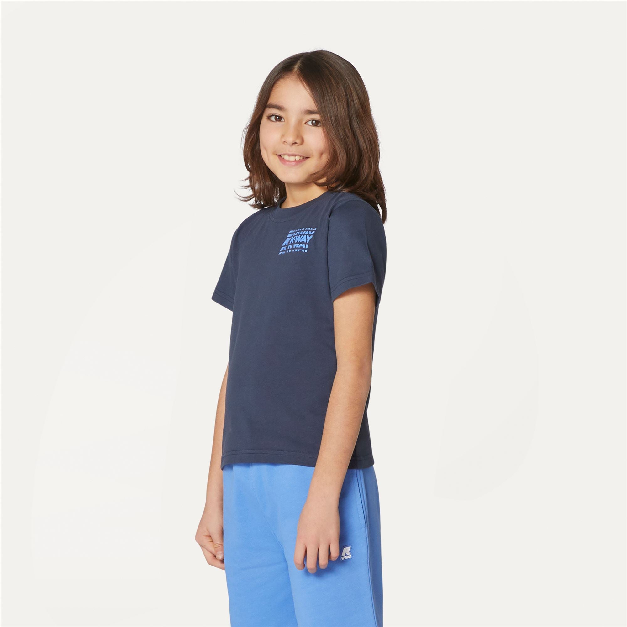 k-way-p-odom-multiple-logo-t-shirt-gar-on-blue-depth image 2