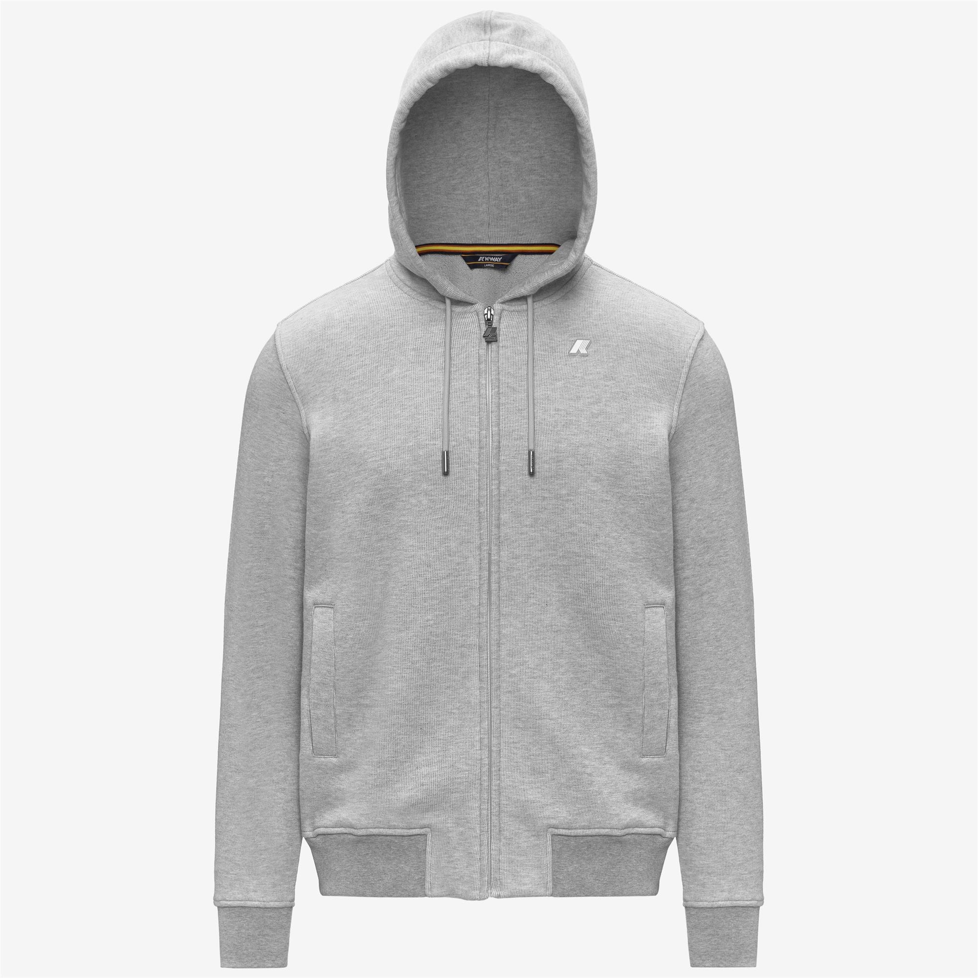 k-way-anthony-heavy-fleece-veste-polaire-homme-grey-mel image 5