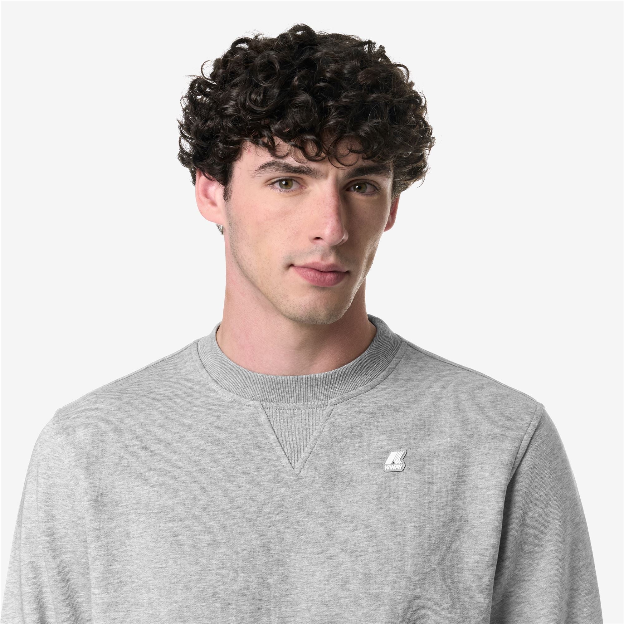k-way-baptiste-pull-polaire-homme-grey-mel image 4