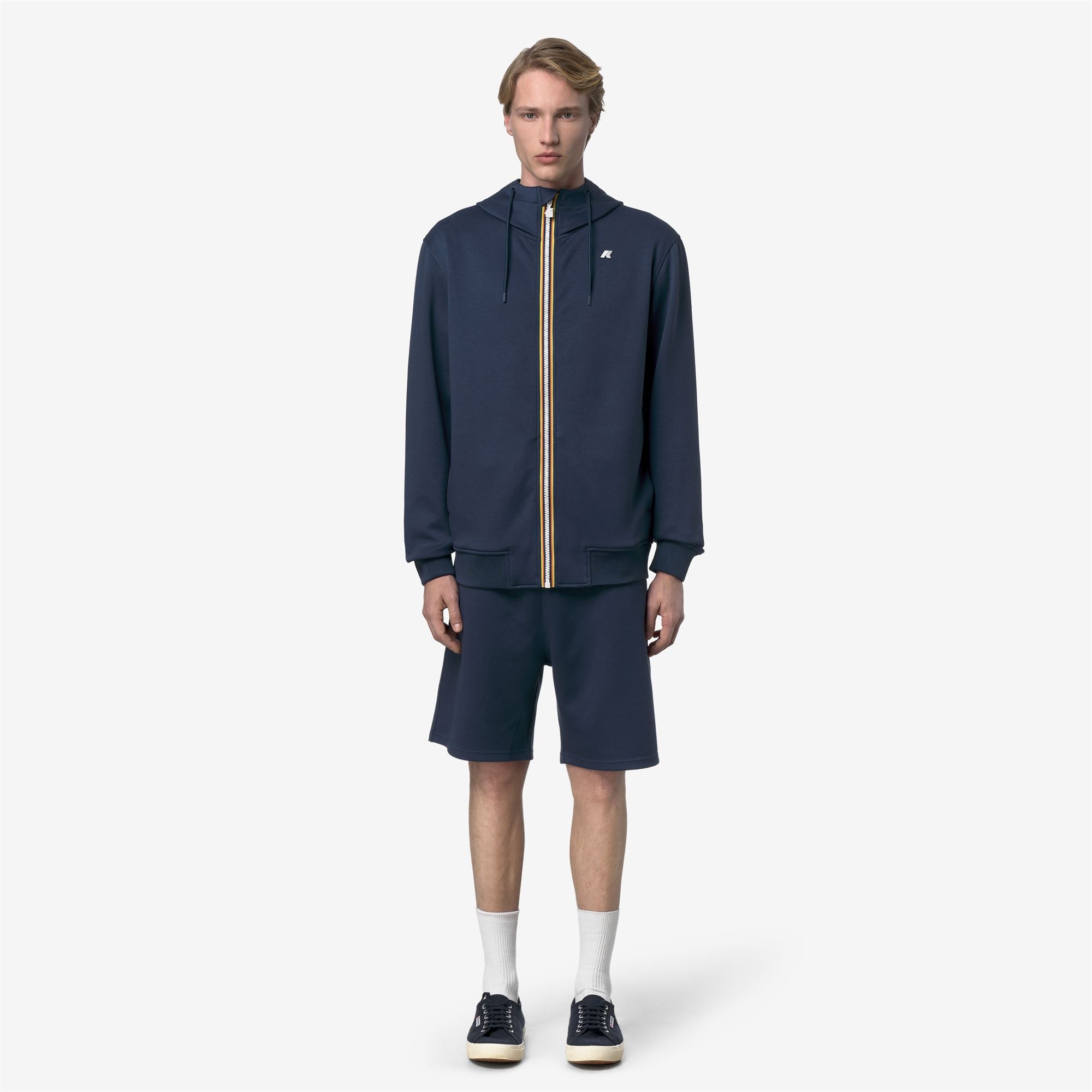 k-way-rainer-light-spacer-veste-polaire-homme-blue-insignia image 1