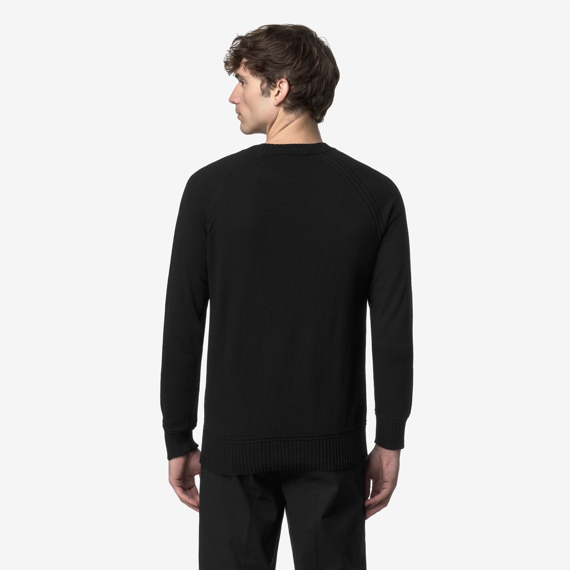 k-way-sebas-wool-cashmere-pull-homme-black-pure image 3