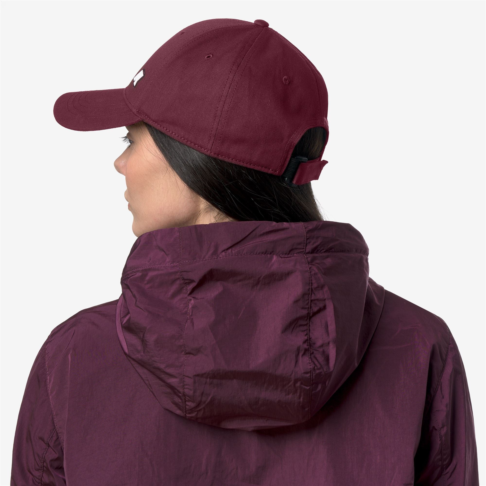k-way-ily-casquette-unisexe-violet-mauve-wine image 2