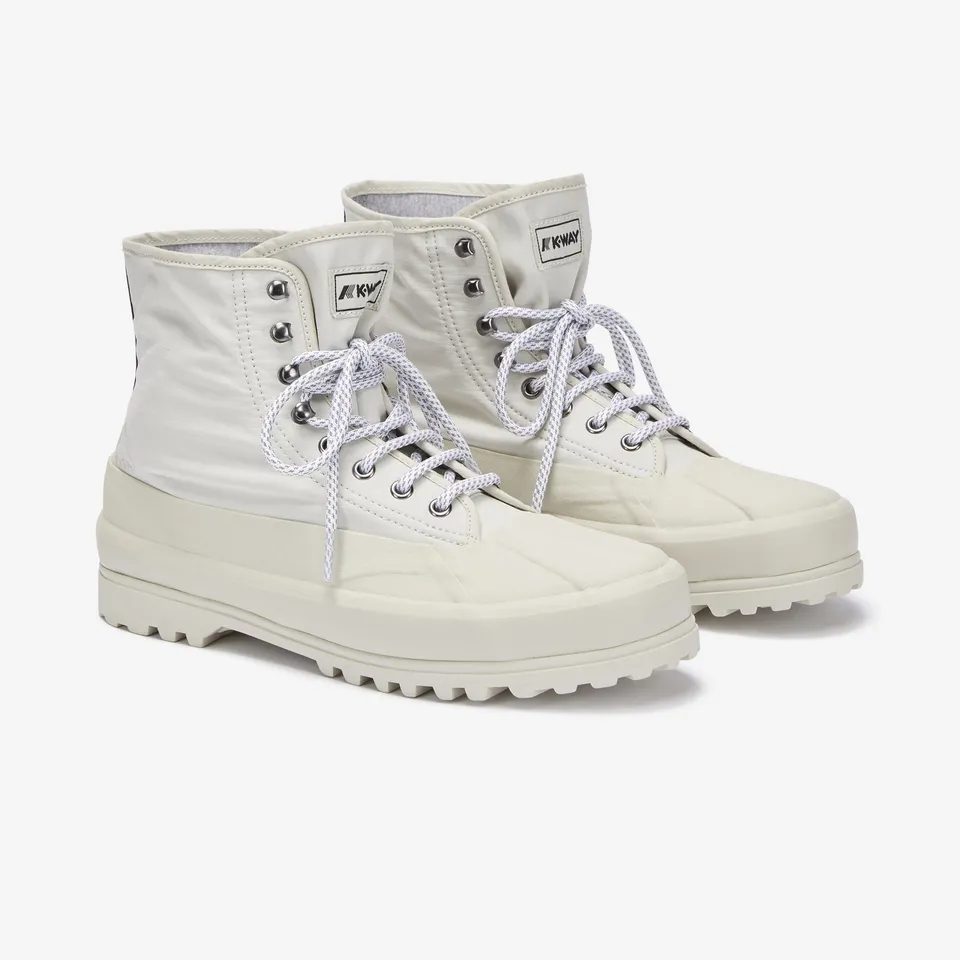 k-way-alpina-bonded-ripstop-jersey-bottine-lacets-unisexe-beige-lt image 1