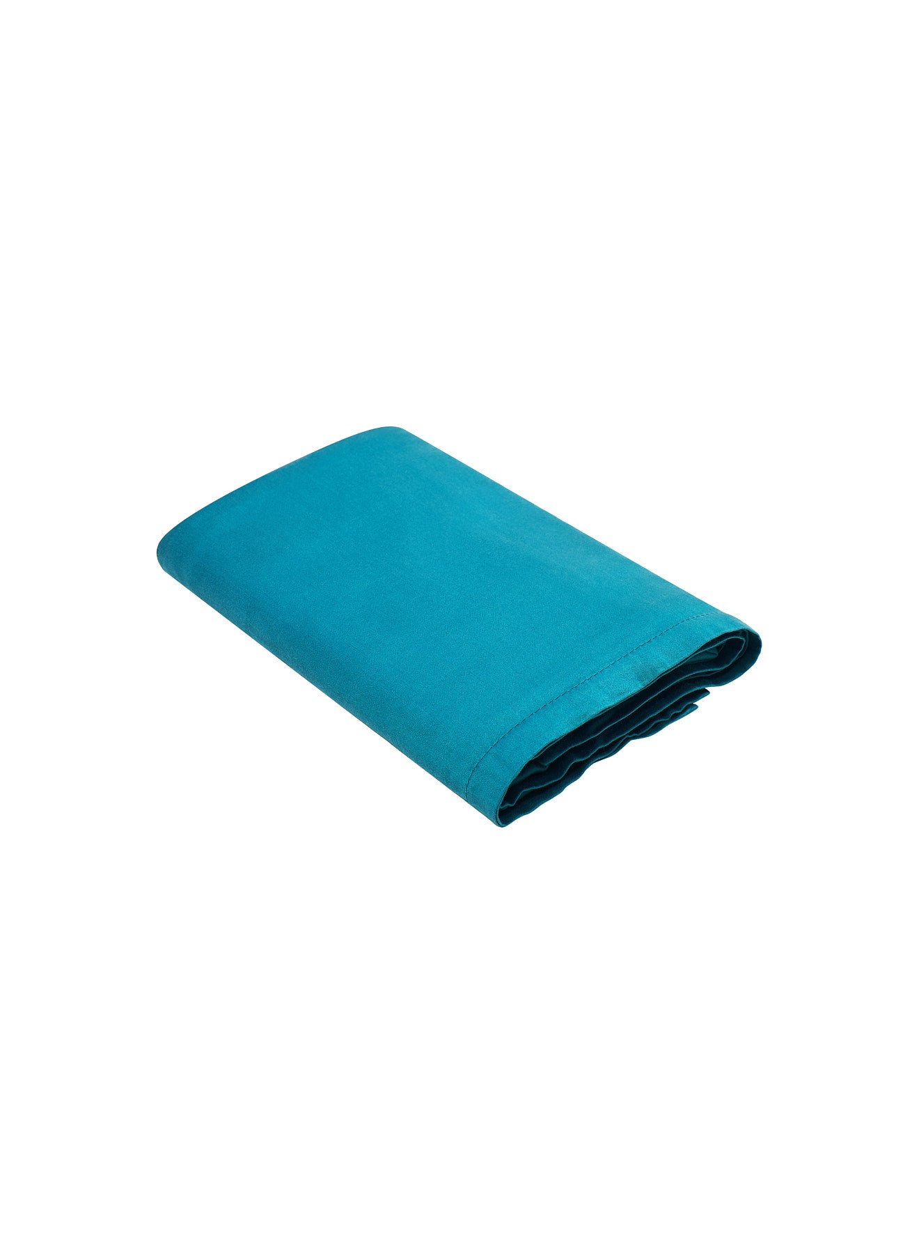 pyrenex-lily-lot-2-taies-d-oreiller-bleu-paon-coton-bio-tencel image 5