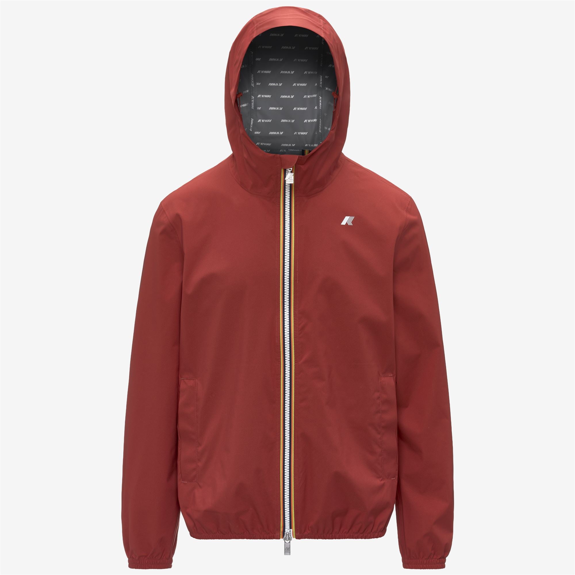 k-way-jack-stretch-dot-veste-courte-homme-red-dk-chili image 5