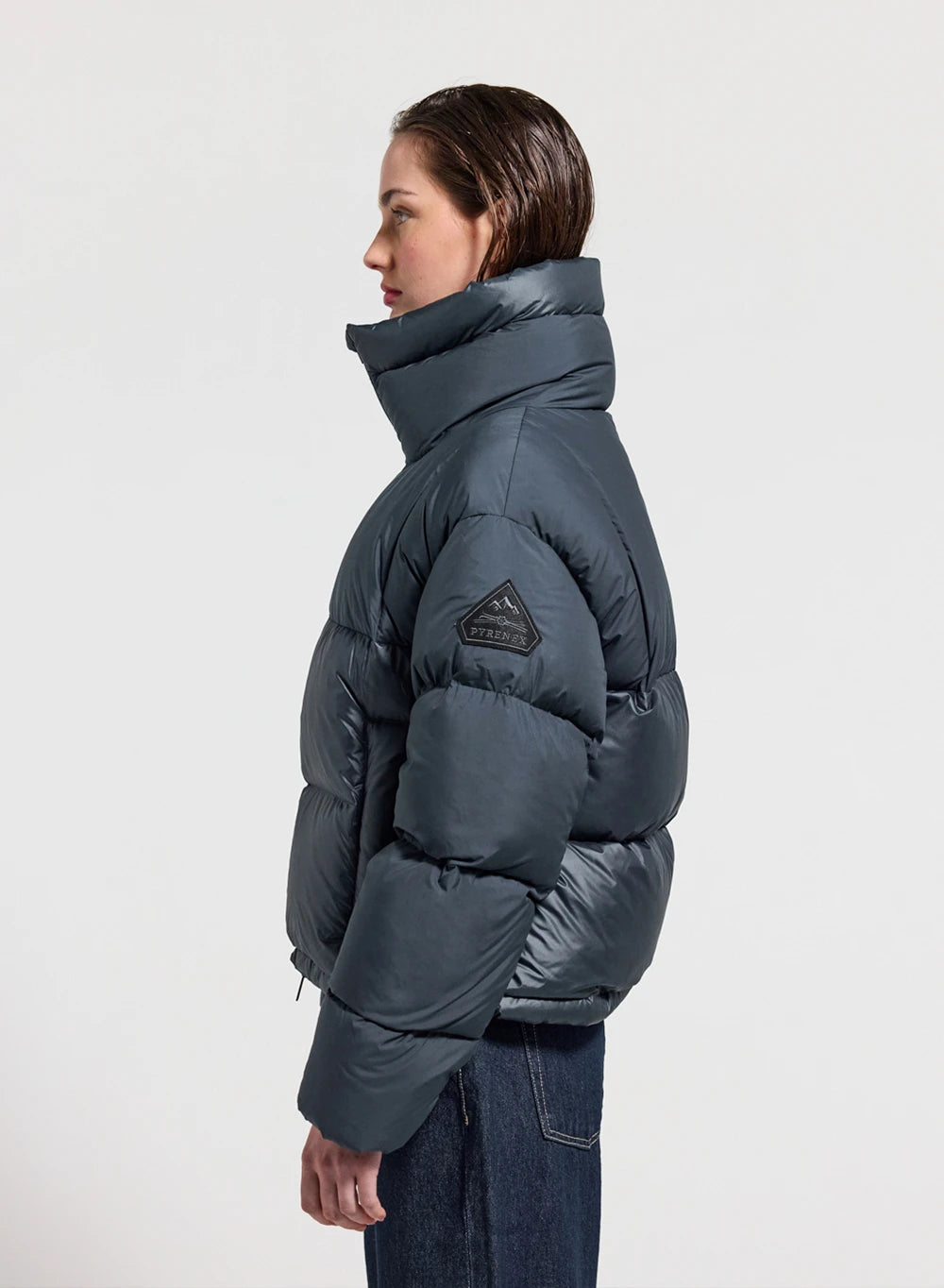 doudoune-courte-femme-pyrenex-cezy-bleu-fonc-oversize image 3