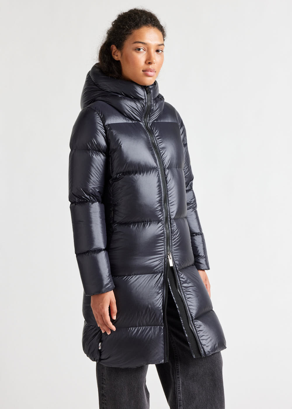 pyrenex-tamara-doudoune-longue-femme-black-capuche image 3