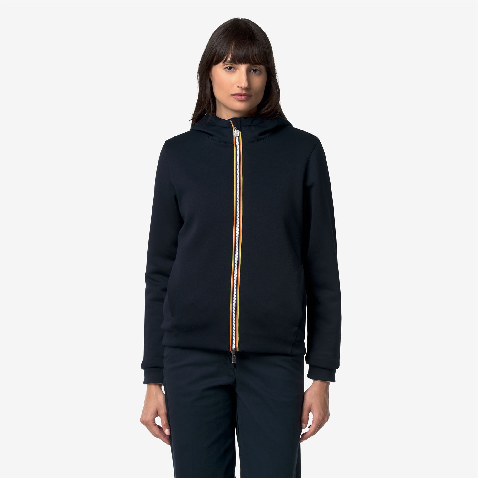k-way-deva-light-spacer-fur-double-veste-femme-blue-depth image 1