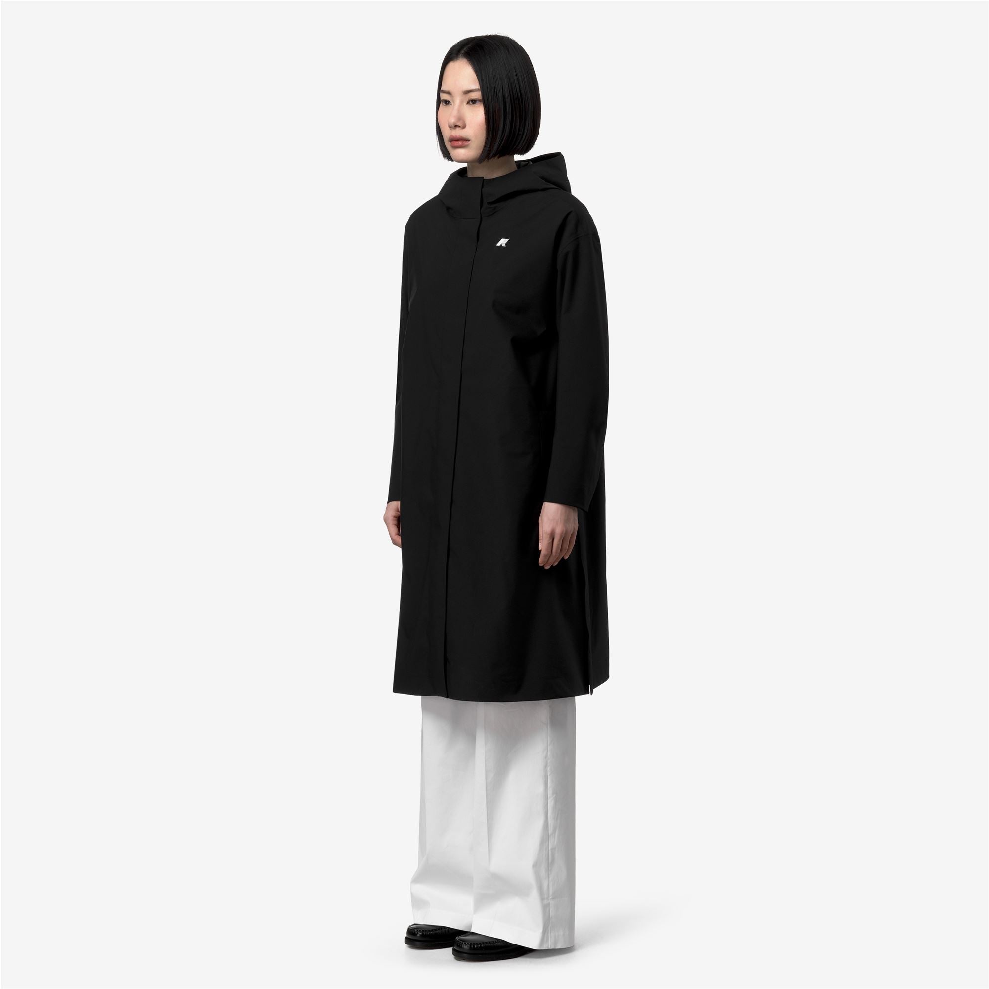 k-way-tigrit-stretch-2l-manteau-long-femme-black-pure image 2