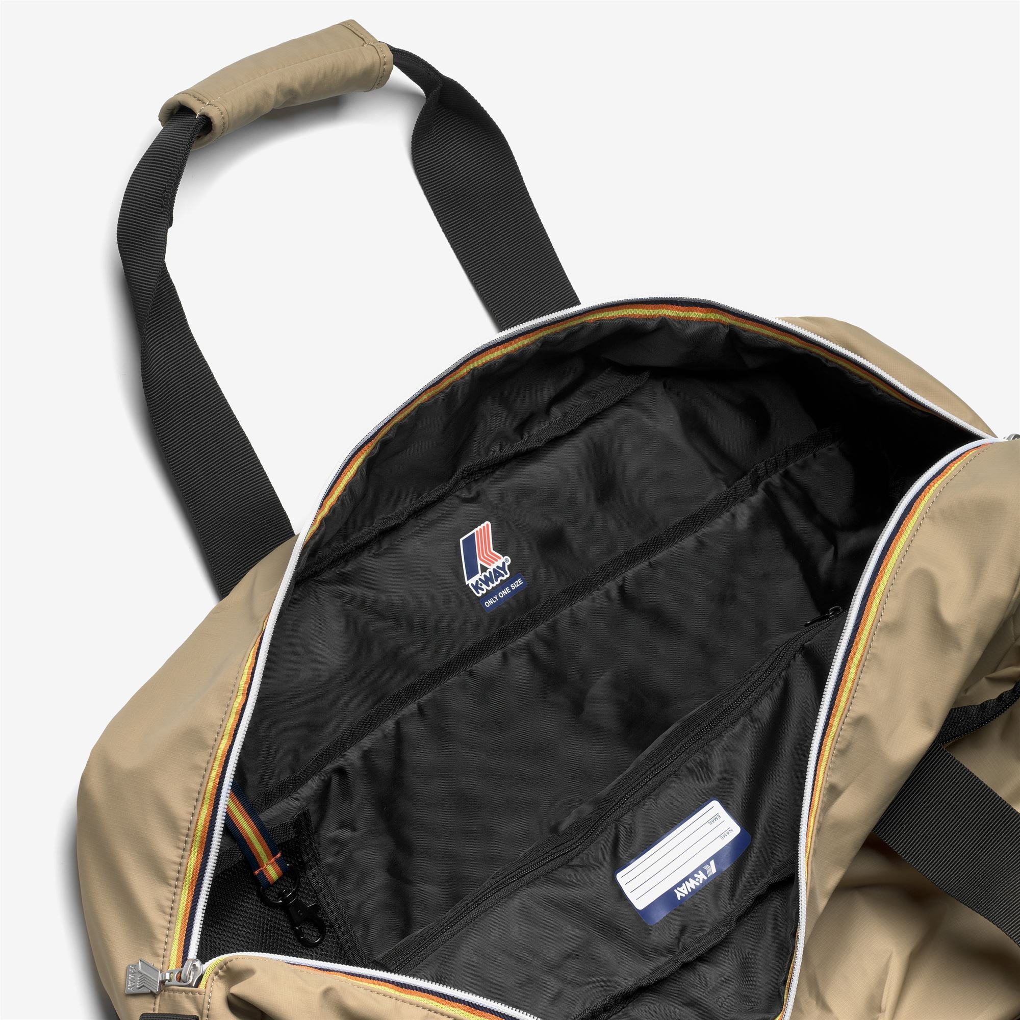 k-way-ardelu-sac-polochon-unisexe-beige-khaki image 4