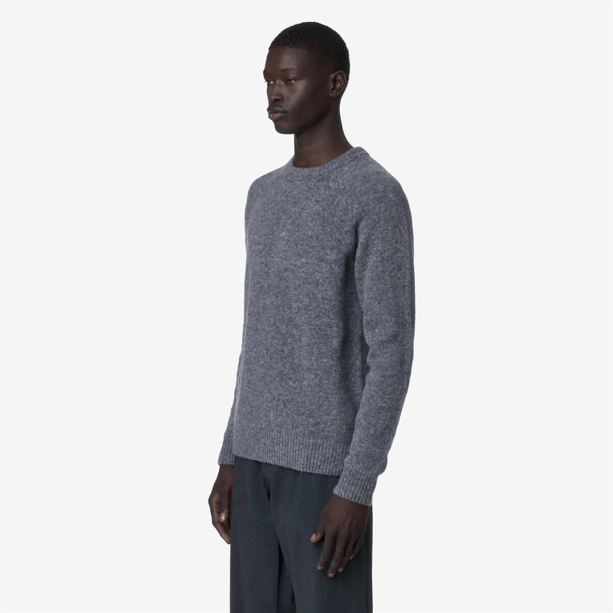 k-way-renoult-pull-col-rond-homme-blue-wild-mix image 2
