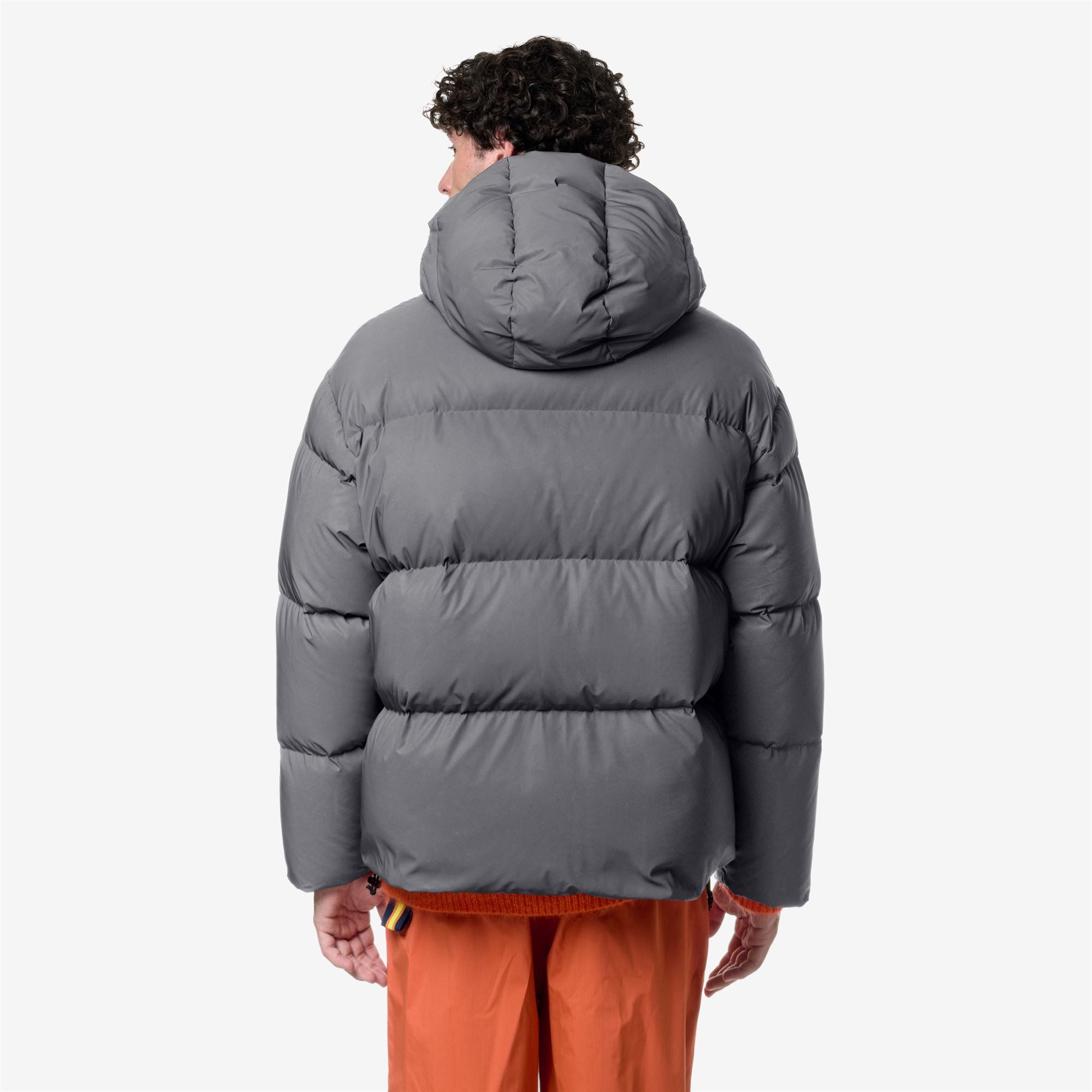 k-way-claudeny-reflective-thermo-heavy-veste-courte-unisexe-black-pirate-reflect image 3