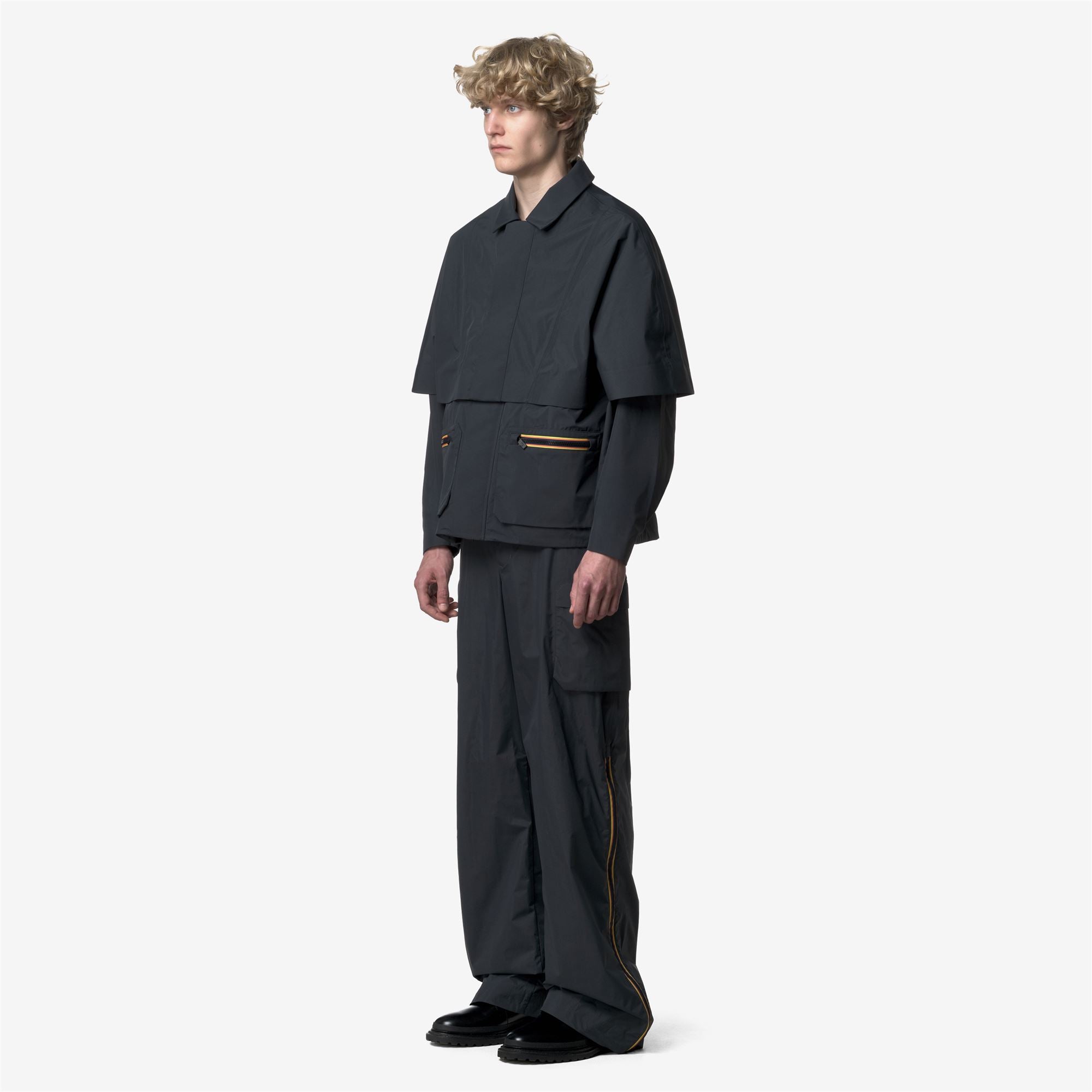 k-way-claf-4-0-wool-jersey-veste-courte-homme-blue-night image 2