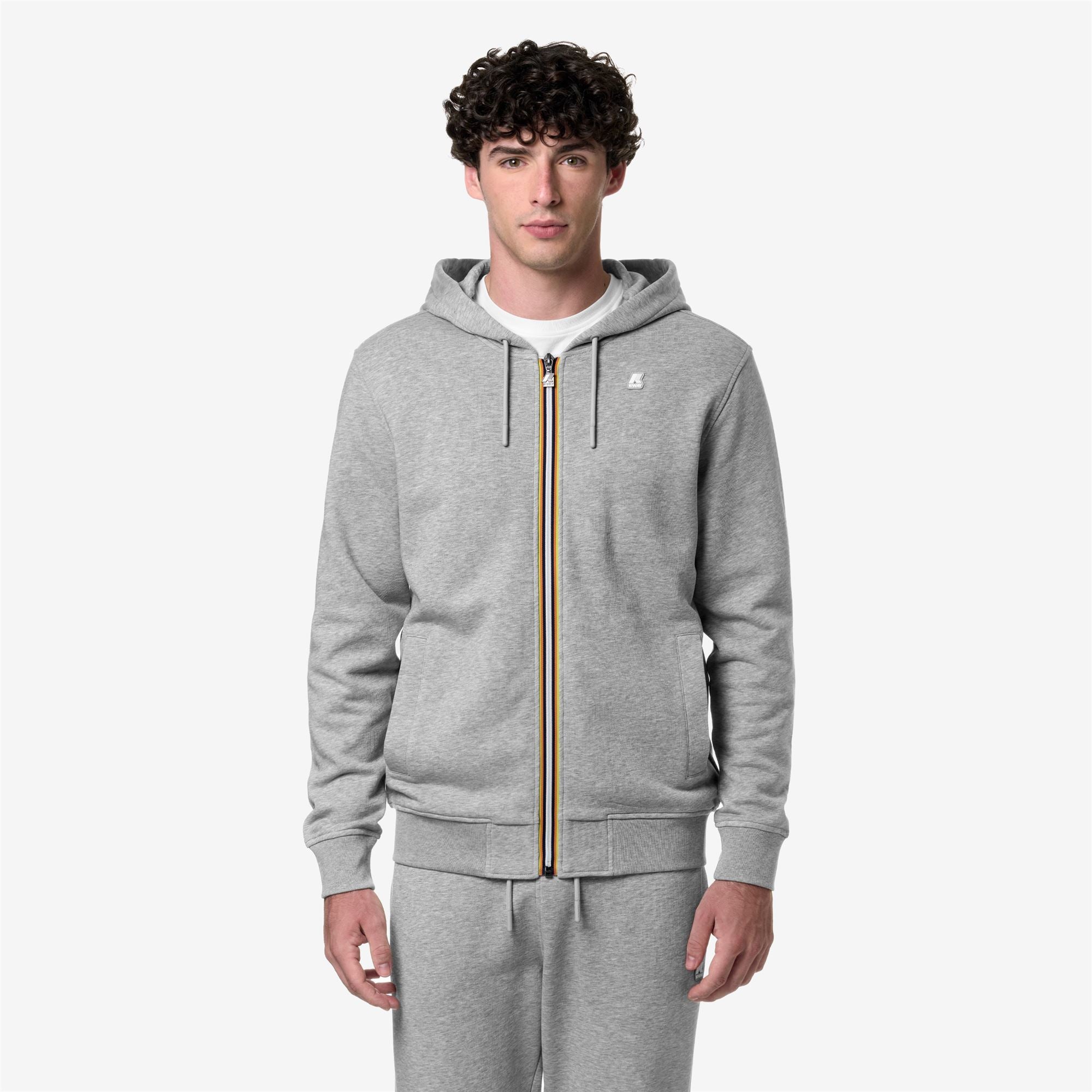 k-way-anthony-veste-polaire-homme-grey-mel image 1