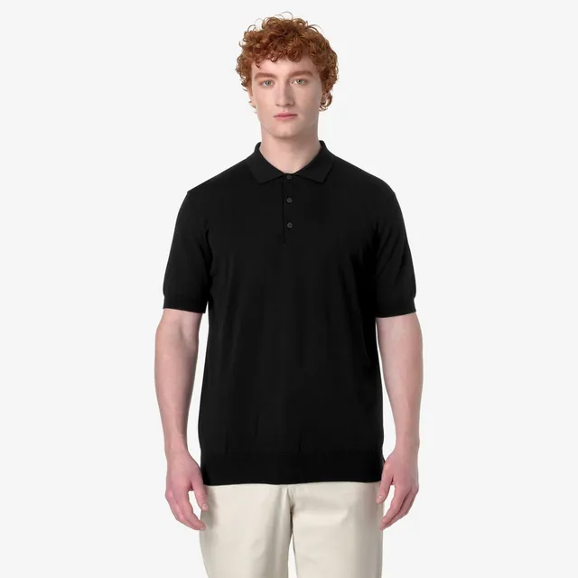 k-way-pleyne-polo-homme-black-pure image 1