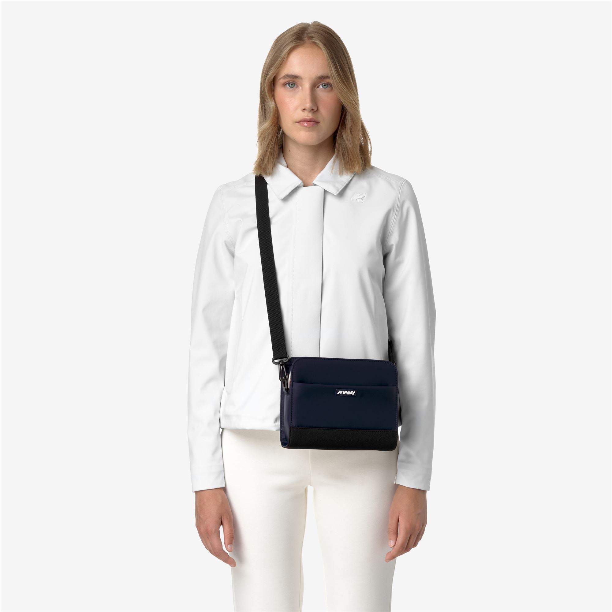 k-way-marybell-sacoche-femme-blue-depth image 3