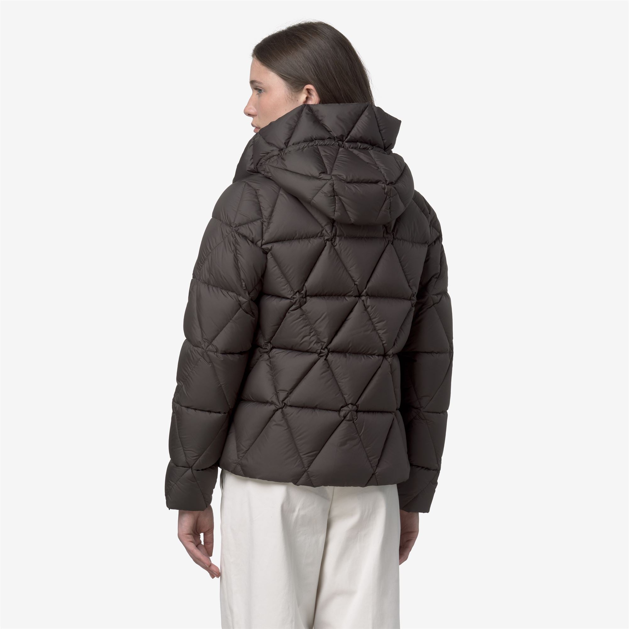 k-way-lethille-thermo-microfiber-doudoune-courte-femme-black-olive-combo image 3