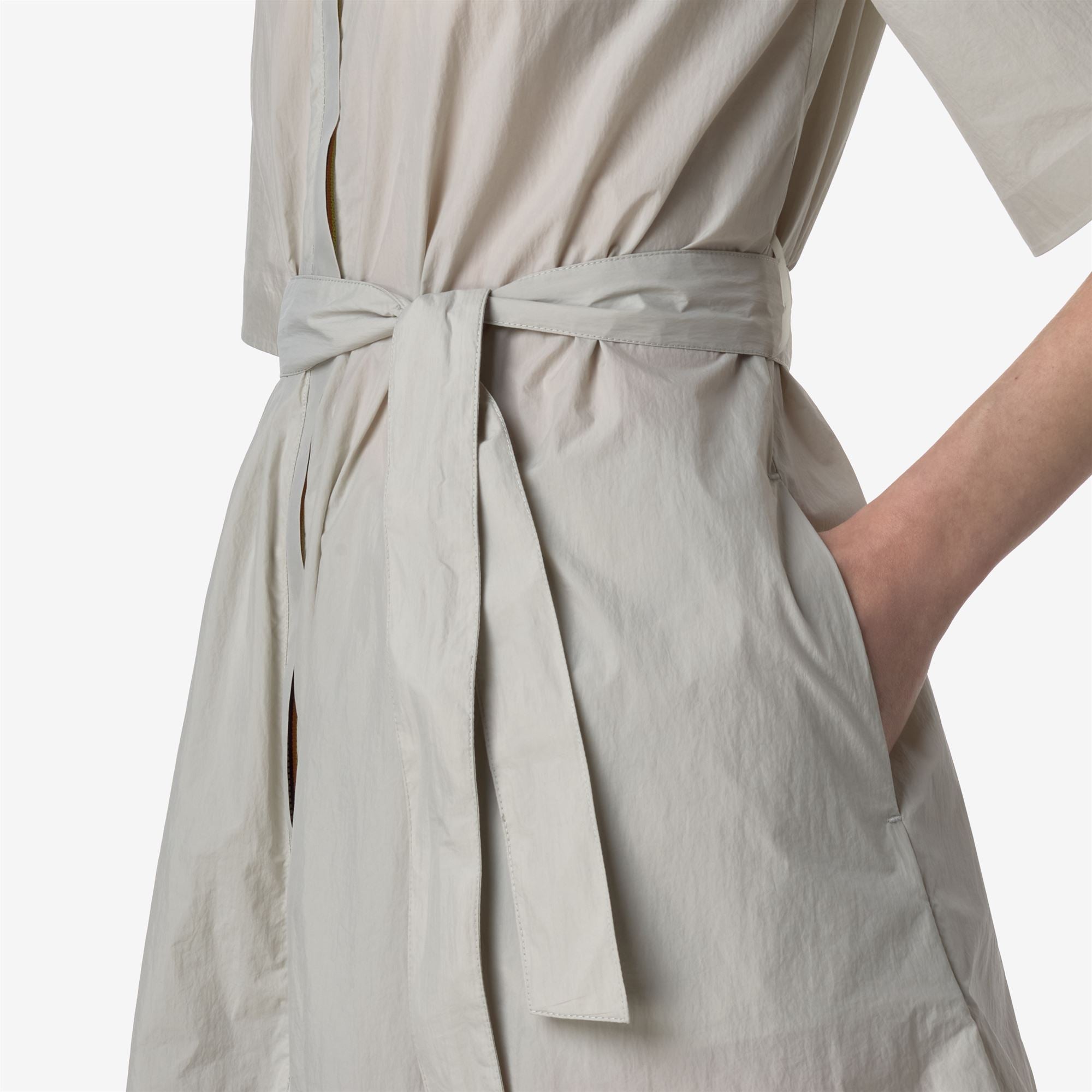 k-way-lizy-veste-3-4-femme-beige-lt image 4