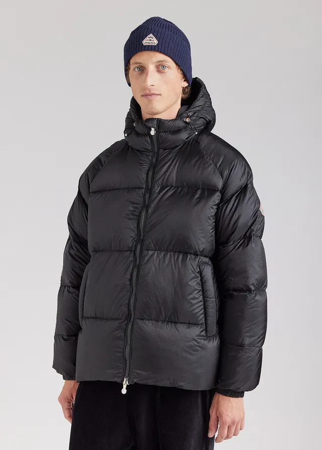 pyrenex-sten-doudoune-unisexe-capuche-noire-ripstop image 1