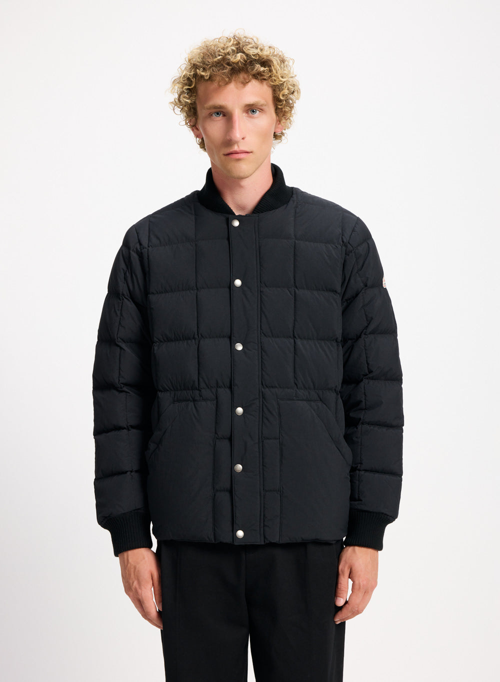 pyrenex-flight-veste-doudoune-homme-noire-piquage-carr image 1