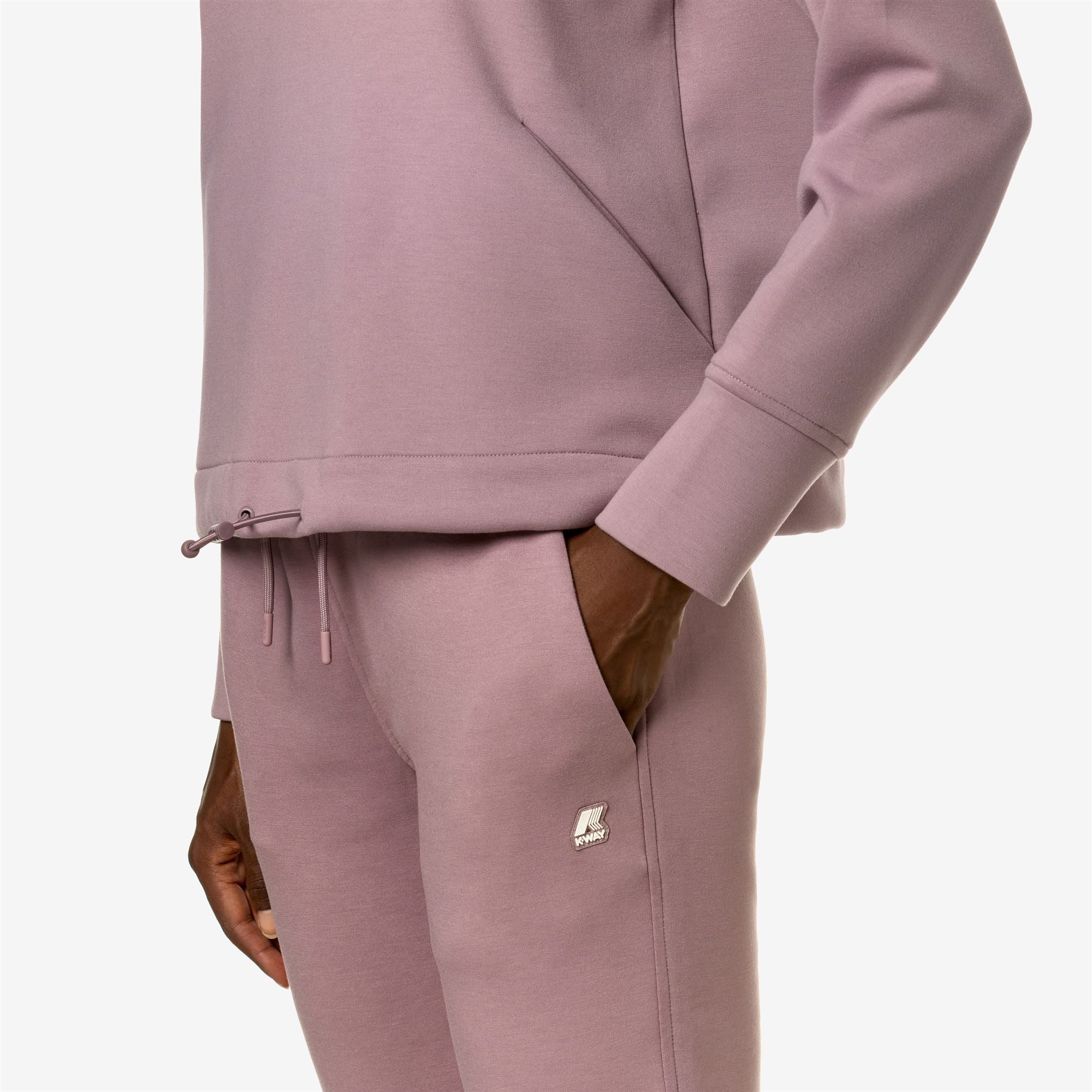 k-way-ginevra-light-spacer-pantalon-de-sport-femme-violet-dusty image 4