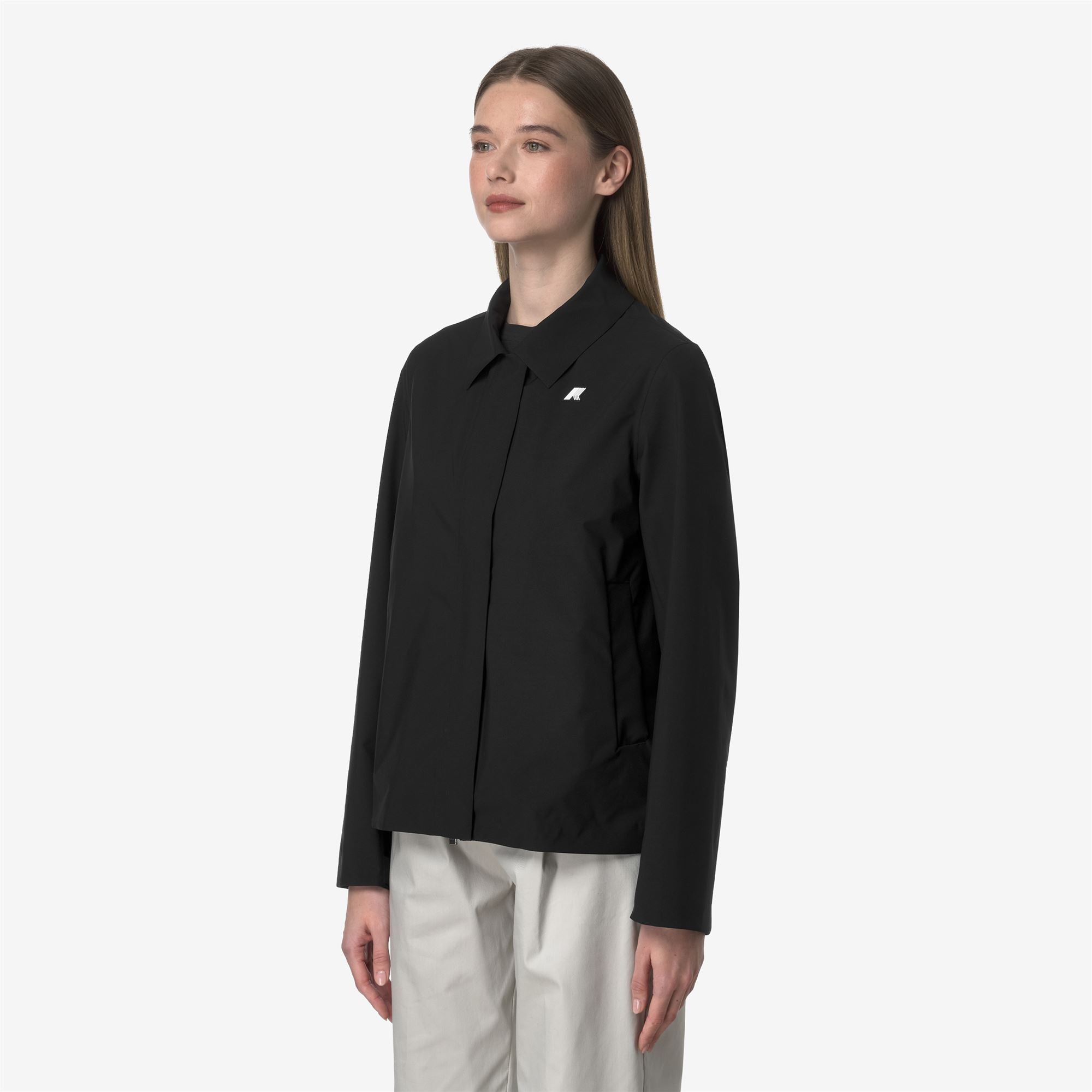 k-way-arabel-stretch-2l-veste-court-femme-black-pure image 2