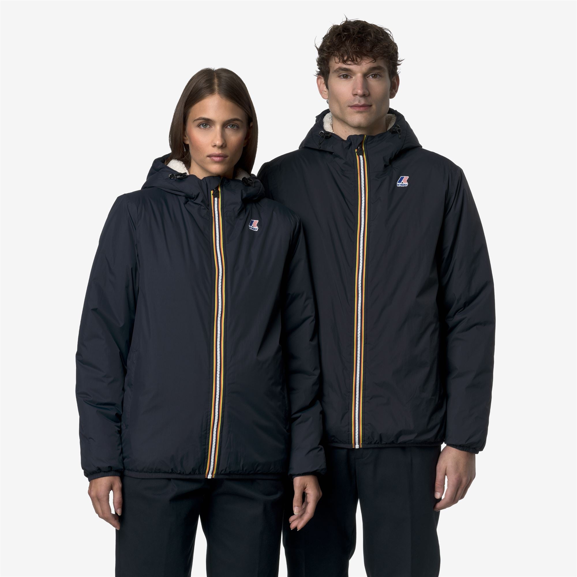 k-way-le-vrai-4-0-claude-orsetto-veste-mi-saison-unisexe-blue-depth image 4