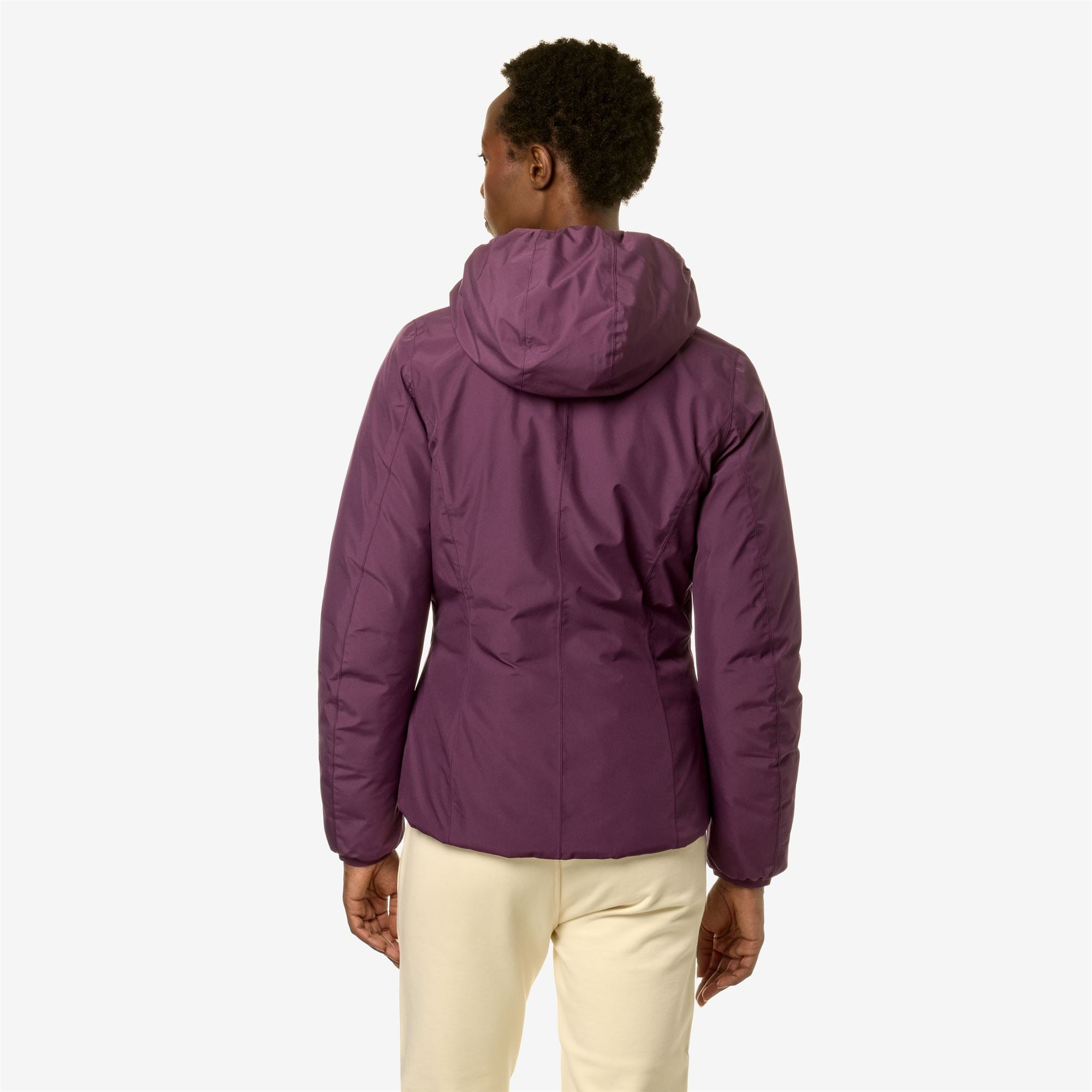 k-way-lily-st-thermo-double-veste-courte-femme-violet-p-violet-d image 3