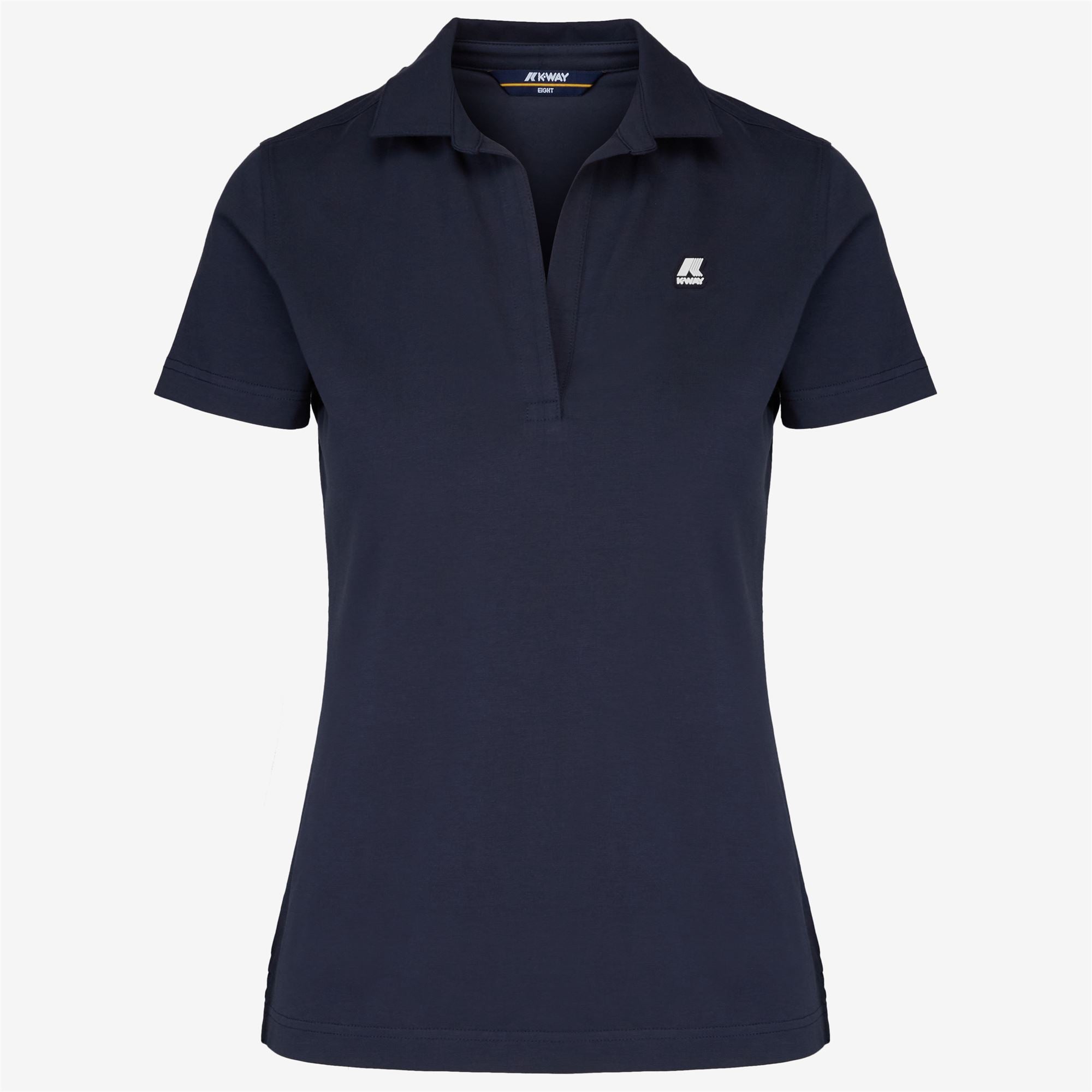 k-way-charlette-polo-femme-blue-depth image 5