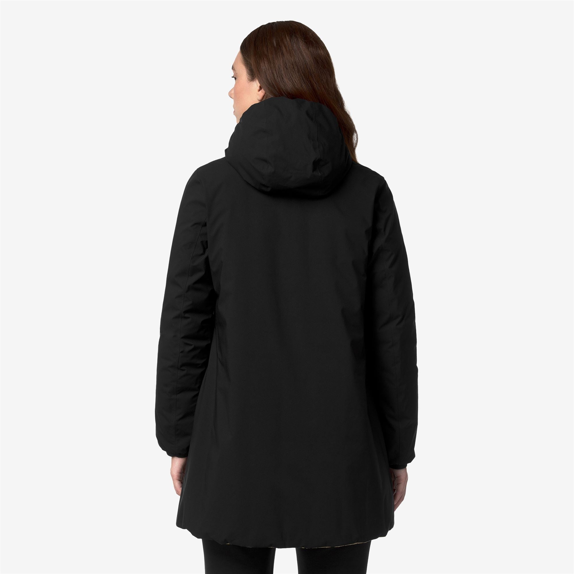 k-way-sophie-st-thermo-double-veste-mi-longue-r-versible-femme-black-pure-beige- image 3