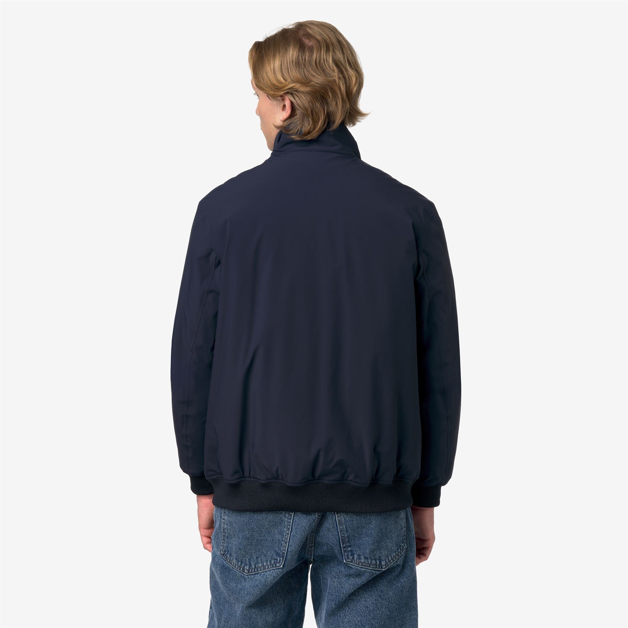k-way-herve-st-warm-veste-marin-mi-longue-homme-blue-depth-8000mm image 3