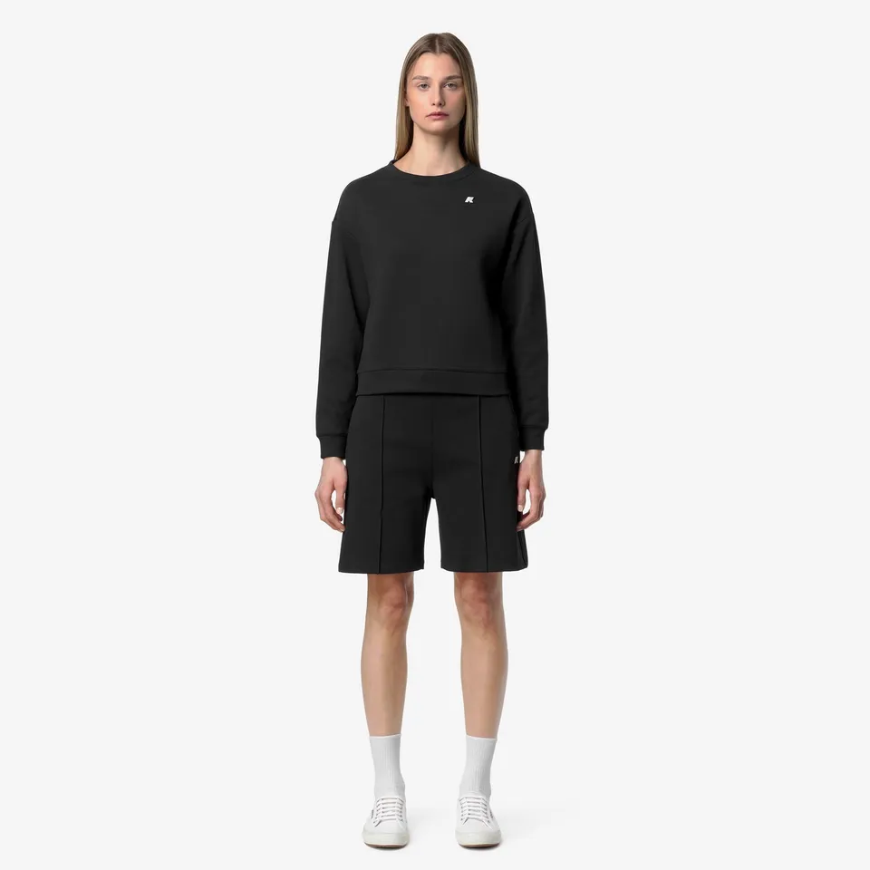 k-way-lavigne-interlock-short-de-sport-femme-black-pure image 1