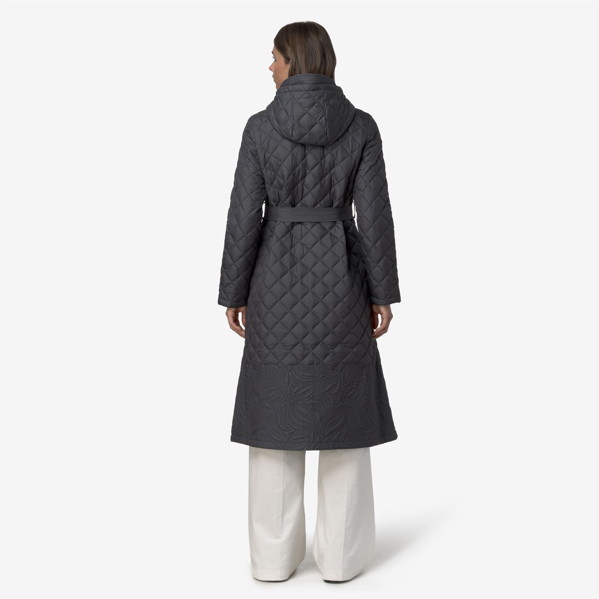k-way-adelaid-premium-warm-veste-longue-femme-grey-shadow image 3
