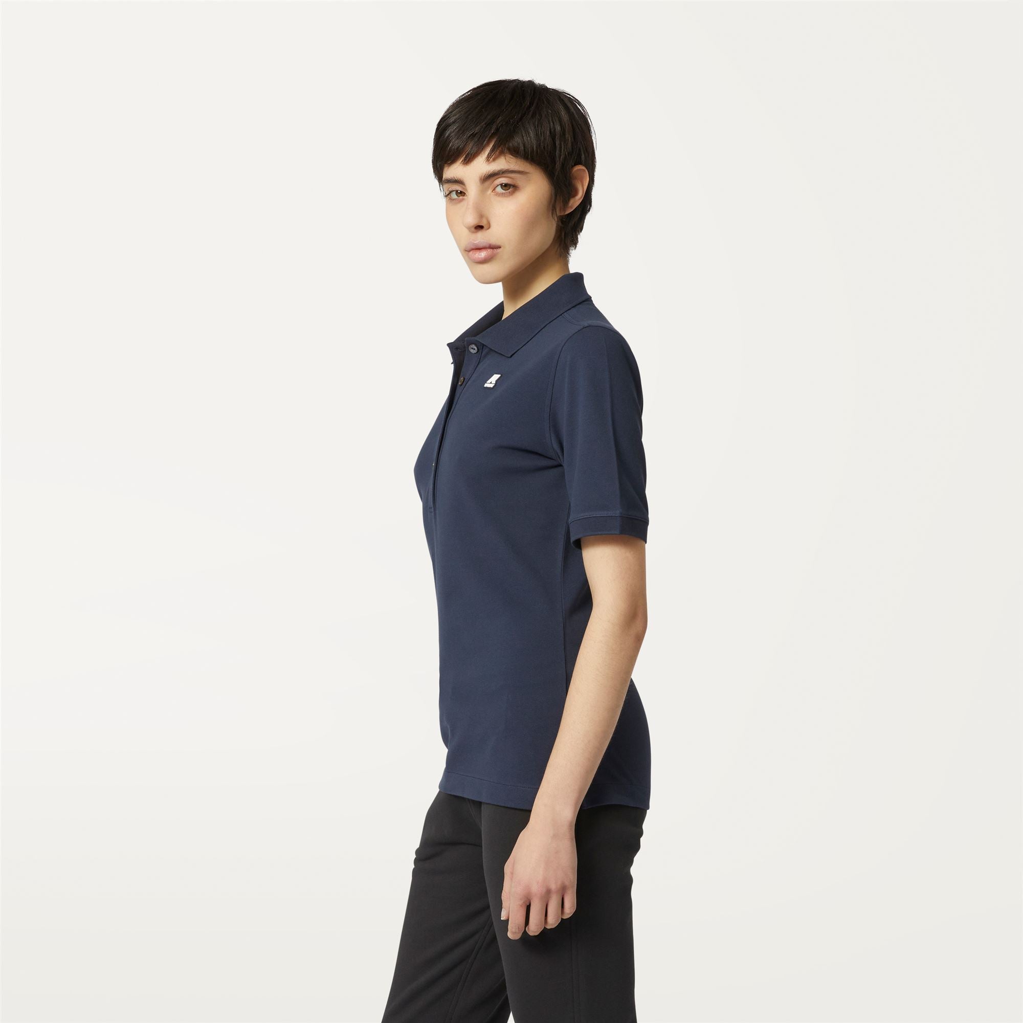 k-way-ali-polo-femme-blue-depth image 2