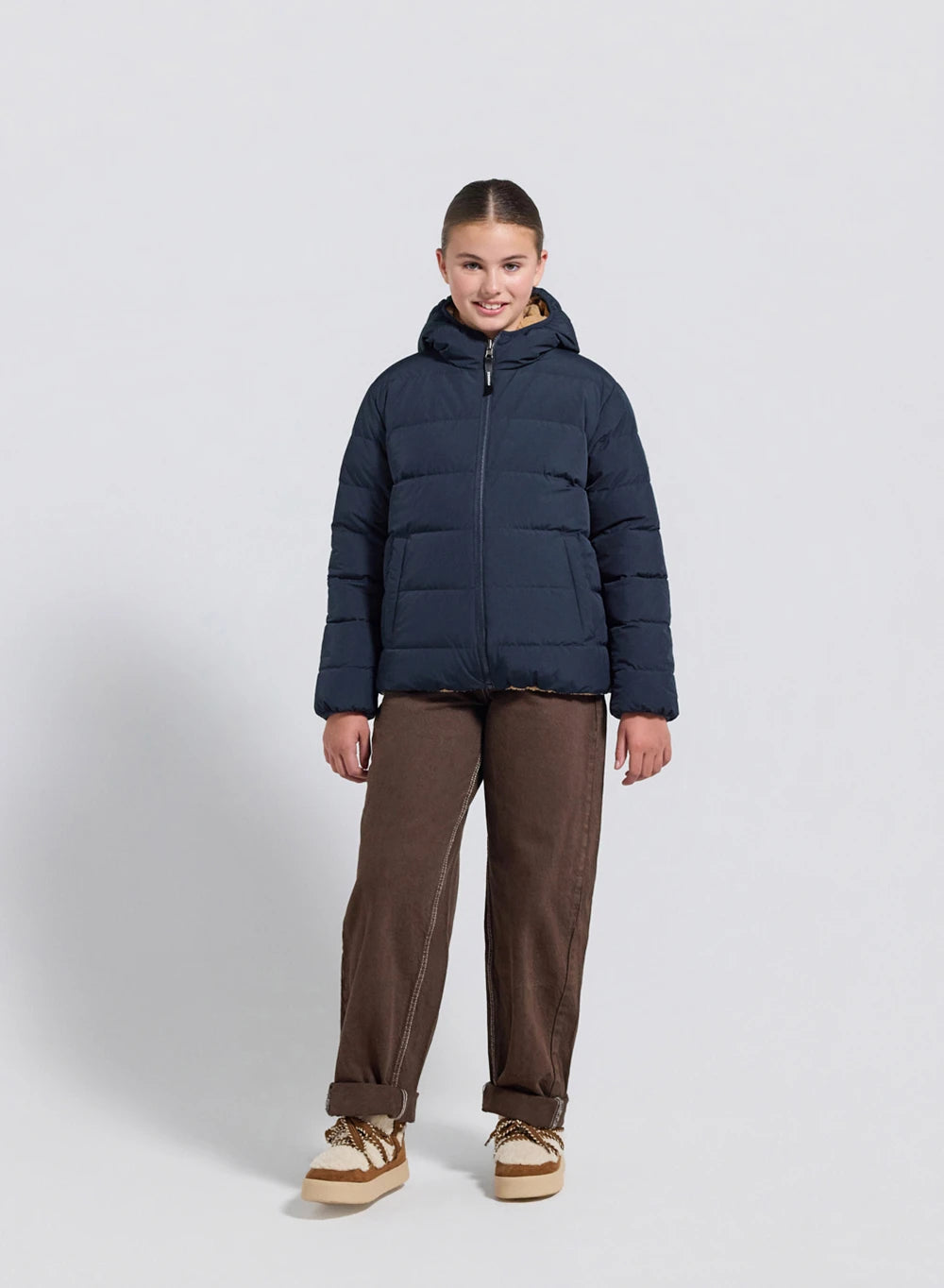 pyrenex-keylinn-doudoune-r-versible-enfant-bleu-marine-sherpa image 6