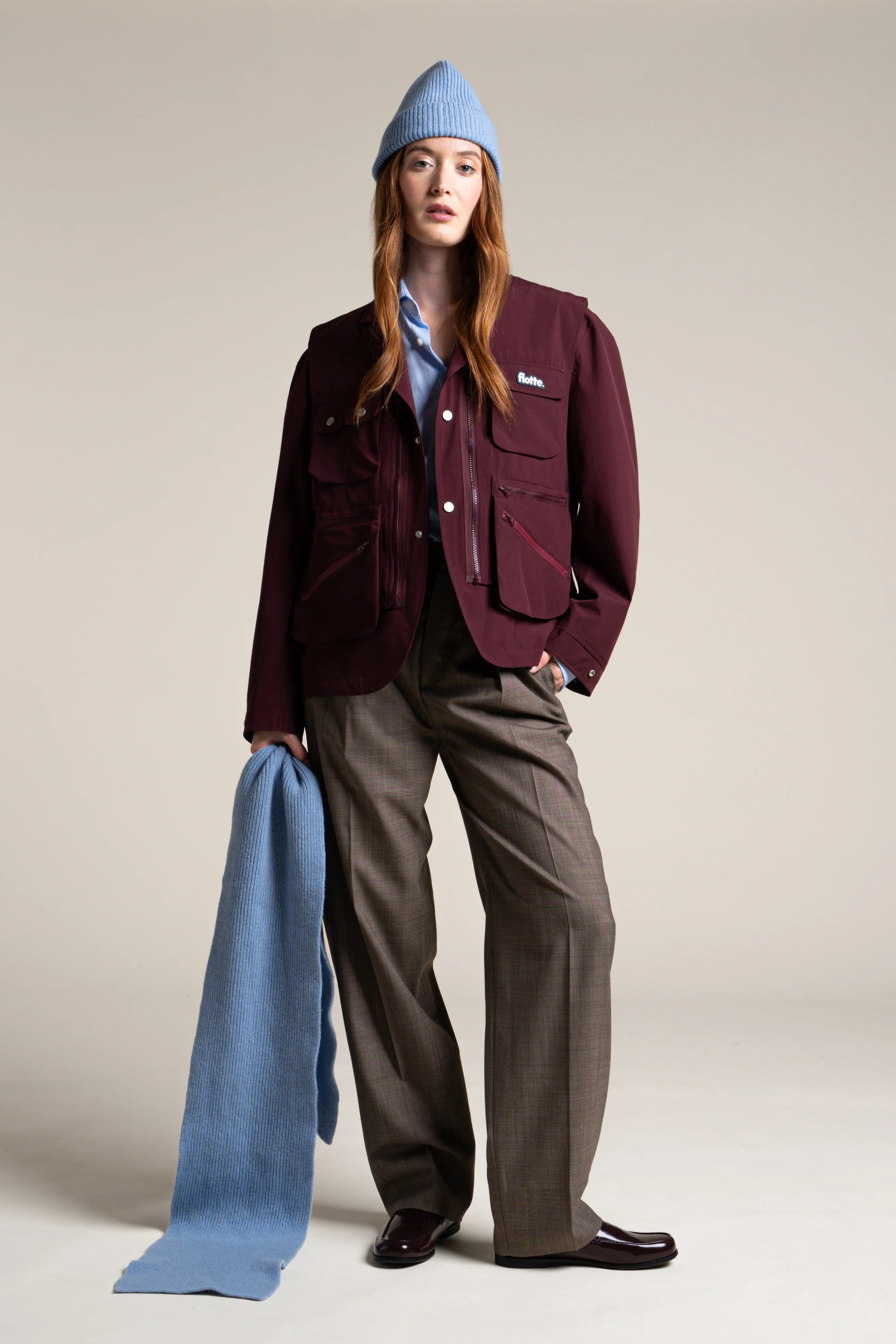 flotte-wagram-veste-imperm-able-3-en-1-gilet-blazer-multipoche image 2
