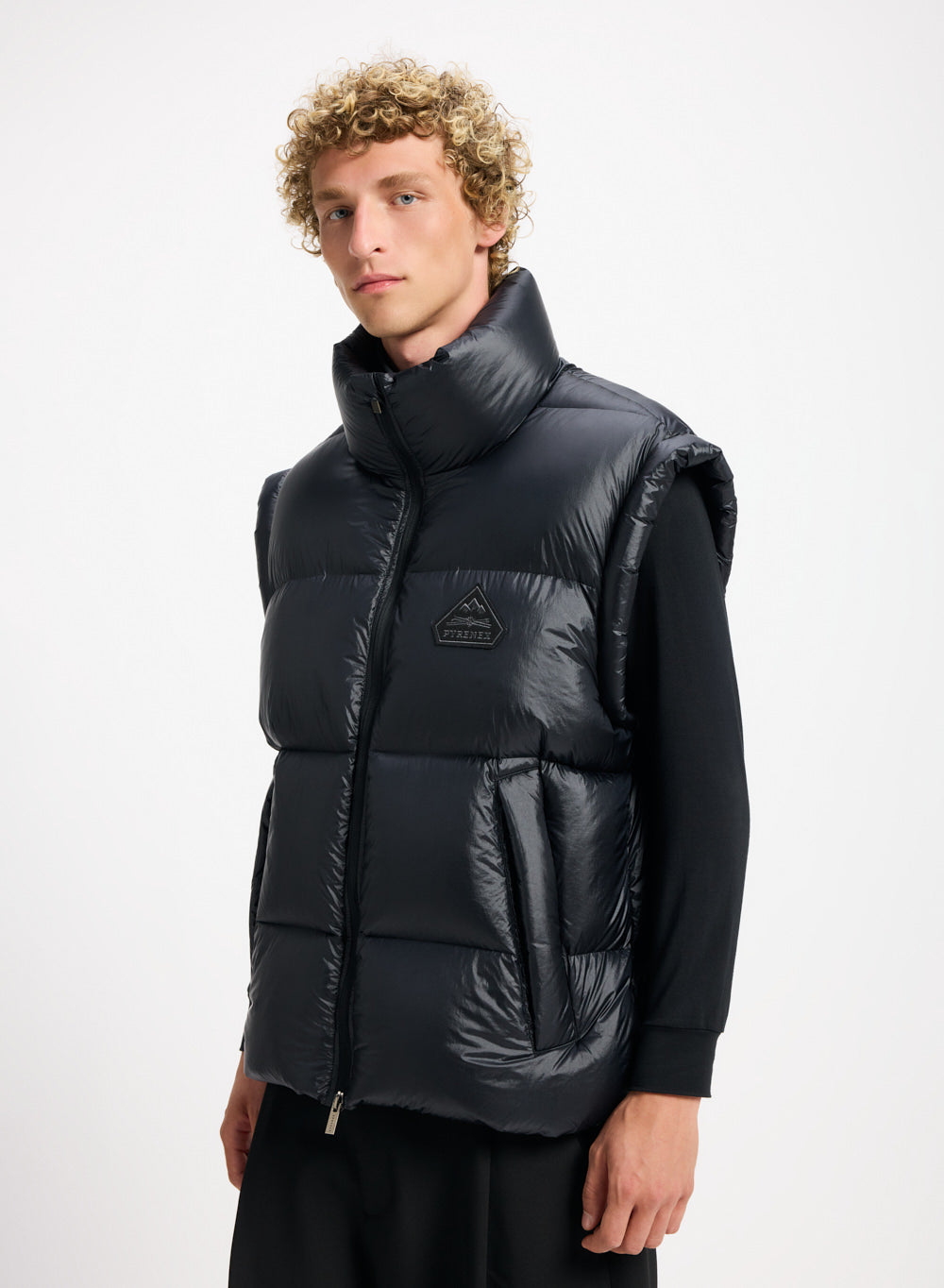pyrenex-arbatan-doudoune-sans-manches-femme-homme-noire-made-in-france image 6