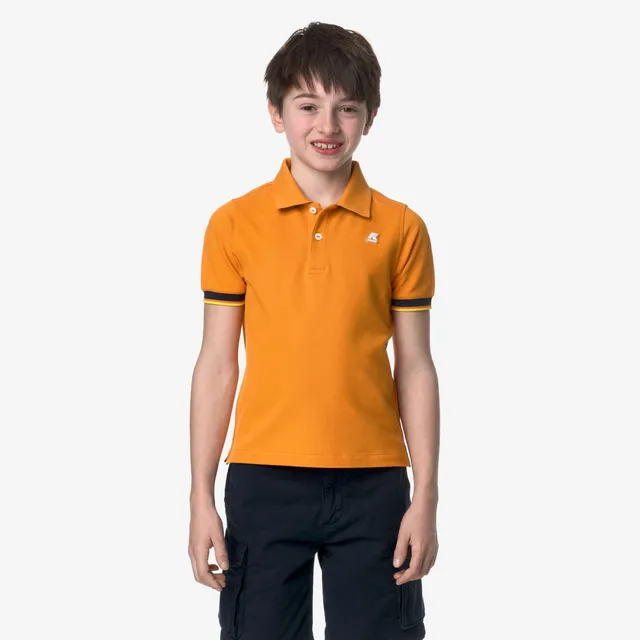 k-way-p-vincent-polo-gar-on-orange-md image 1