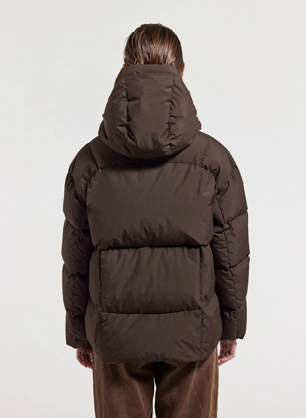 pyrenex-harmonie-doudoune-femme-marron-capuche image 4