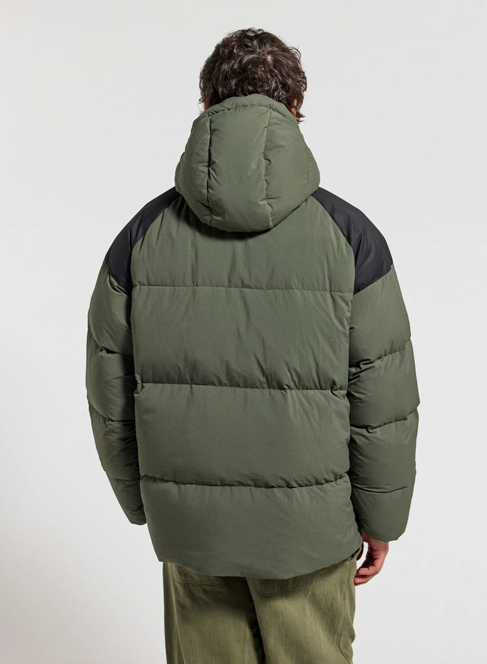 pyrenex-retro-sten-doudoune-unisexe-capuche-kaki-fonc image 7