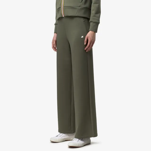 k-way-loire-light-spacer-pantalon-sport-femme-green-lichen image 1