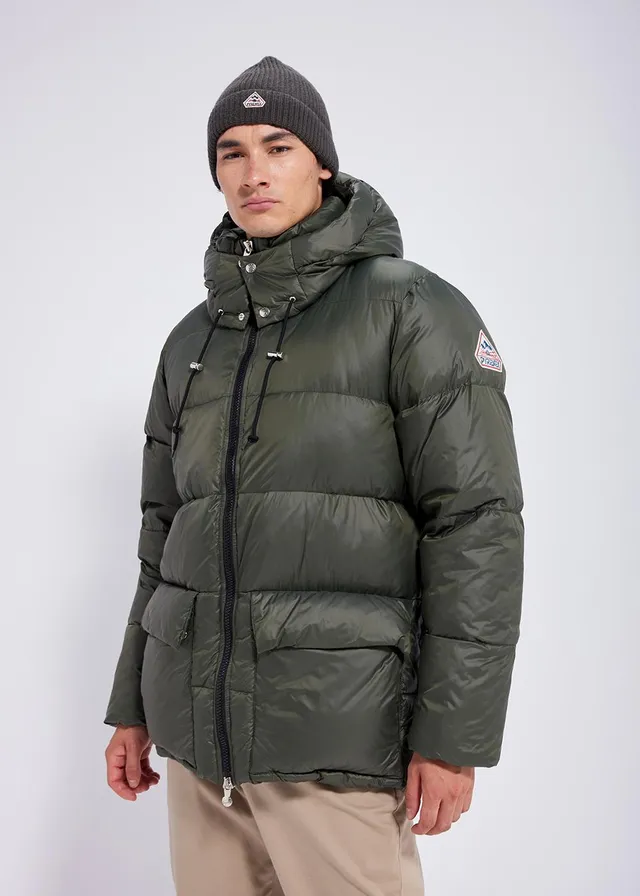pyrenex-evolve-doudoune-capuche-homme-deep-khaki image 1