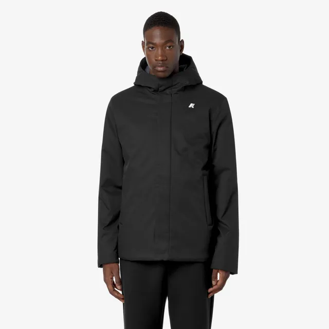 k-way-jacko-twill-marmotta-veste-courte-homme-black-p-blue-a image 1