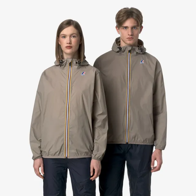 k-way-le-vrai-4-0-claude-veste-beige-taupe-unisexe image 1