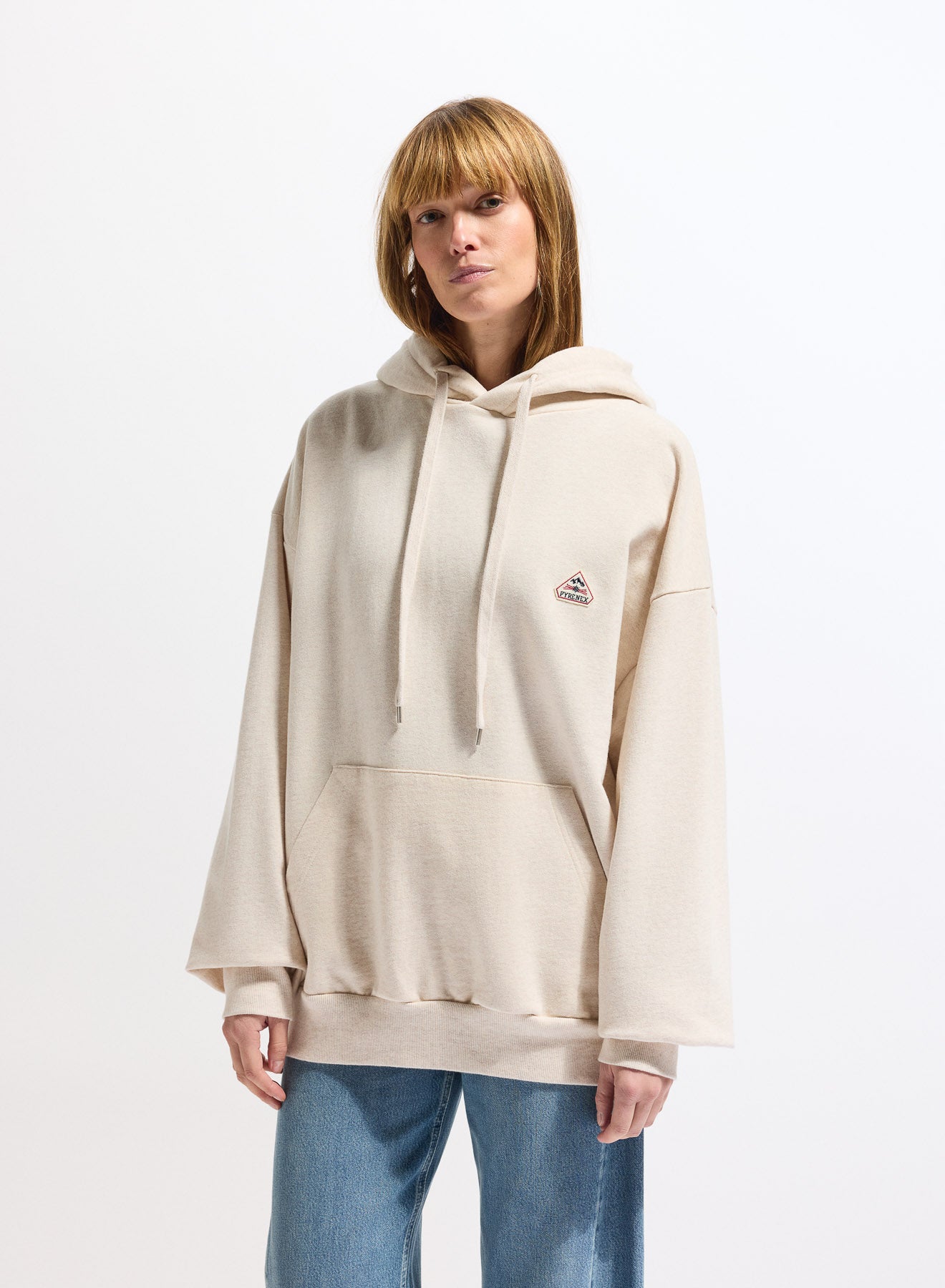 pyrenex-journey-cr-me-sweat-capuche-unisexe-en-coton-bio image 2
