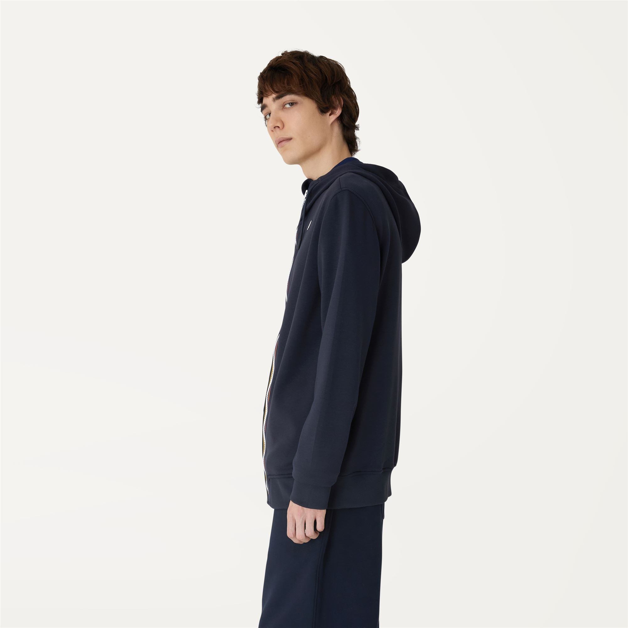 k-way-rainer-light-spacer-veste-polaire-homme-blue-depth image 2