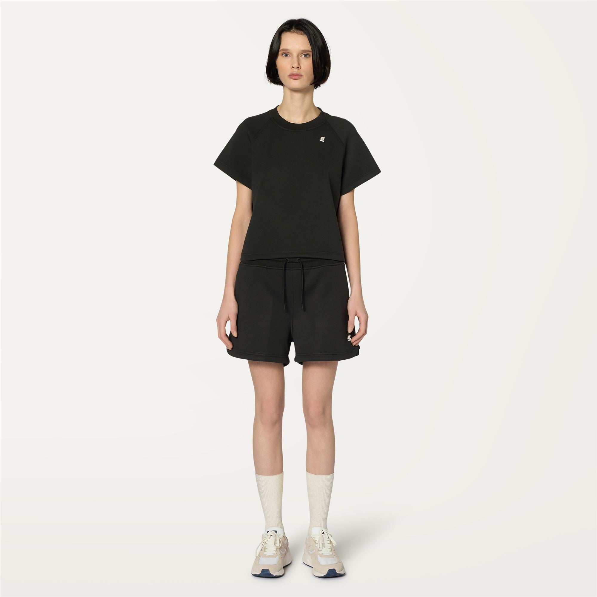 k-way-rikette-light-spacer-short-sport-femme-black-pure image 1