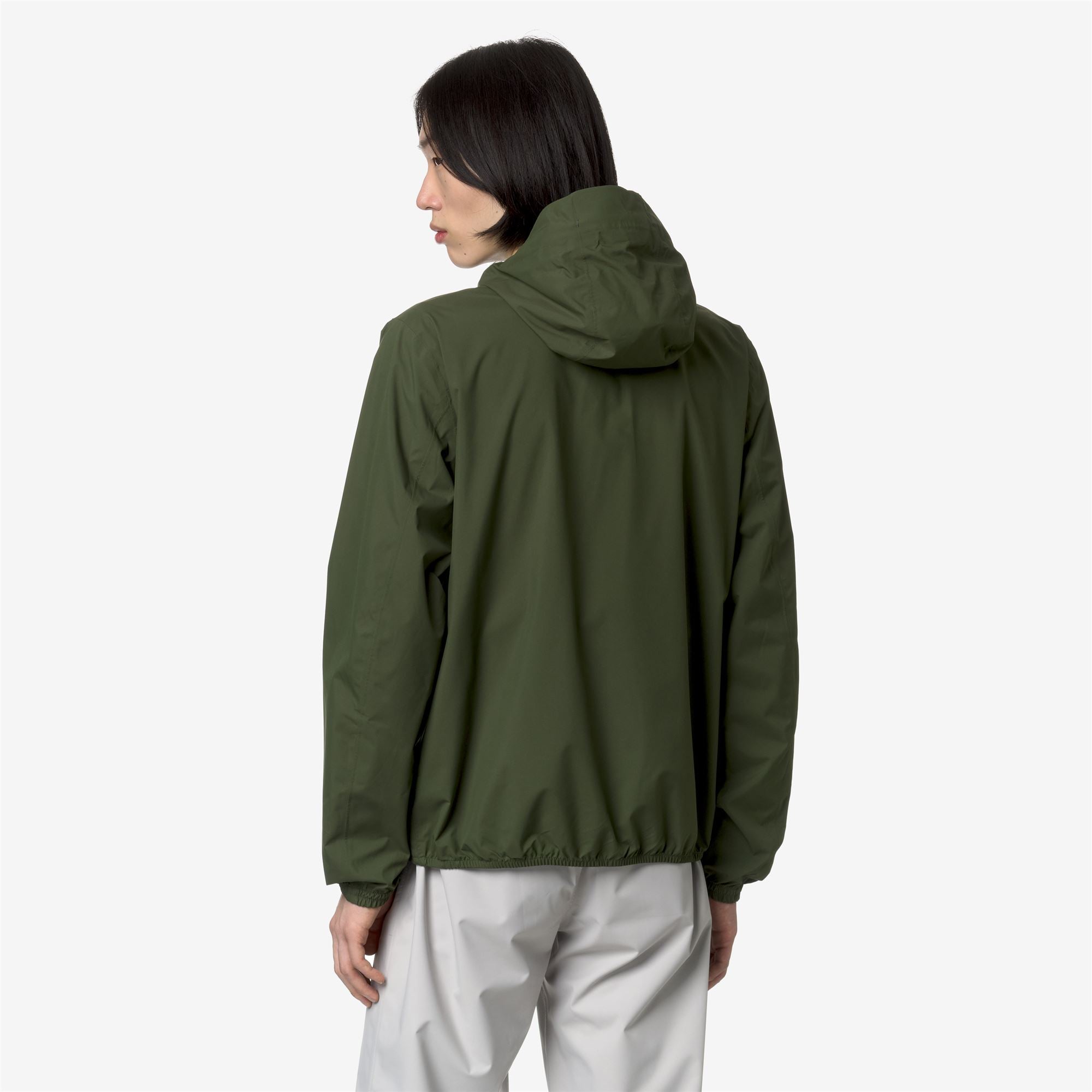 k-way-jack-stretch-dot-veste-courte-homme-green-cypress image 3