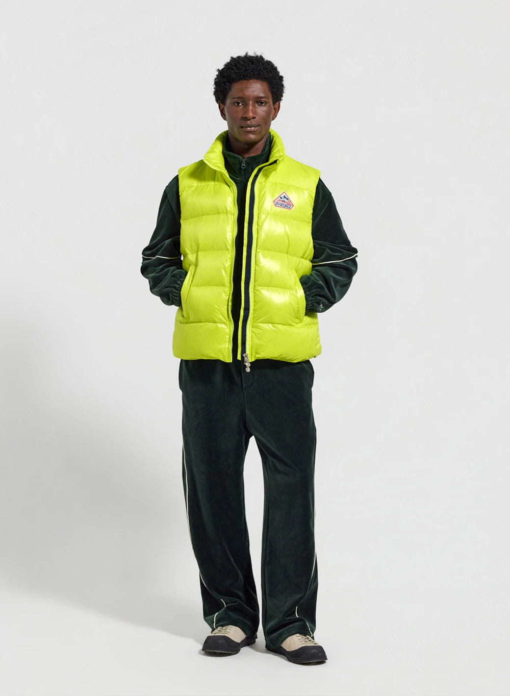 doudoune-sans-manche-unisexe-pyrenex-john-jaune-citron image 3
